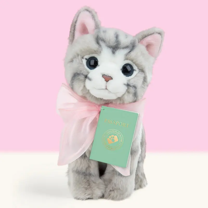 Studio Pets Bella British Short Hair Kitten 23cm Plush
