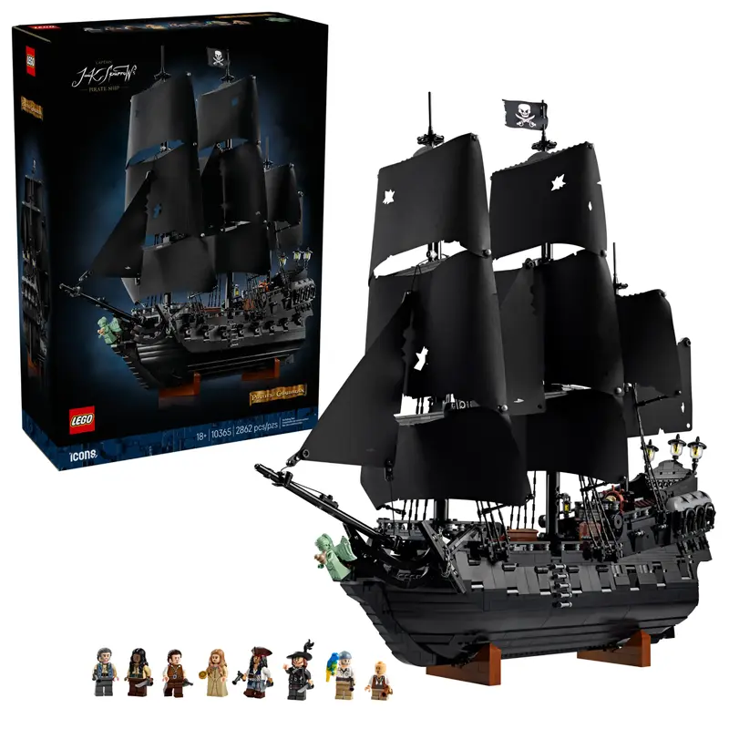 LEGO ICONS 10365 Captain Jack Sparrow\'s Pirate Ship