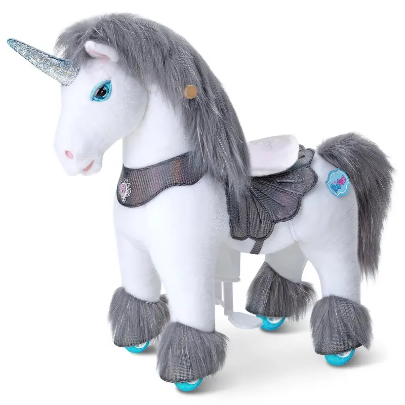 Ponycycle Advanced Model Y Ride-on For Kids - Grey