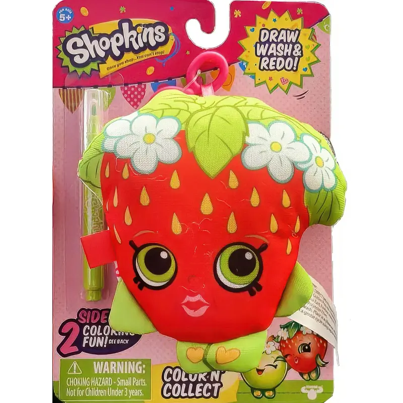 Shopkins Color N\' Collect Activity - Strawberry Kiss