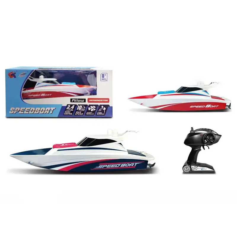 SEAWINGSTAR 2.4ghz Radio Controlled Double Propeller Speedboat - Assorted