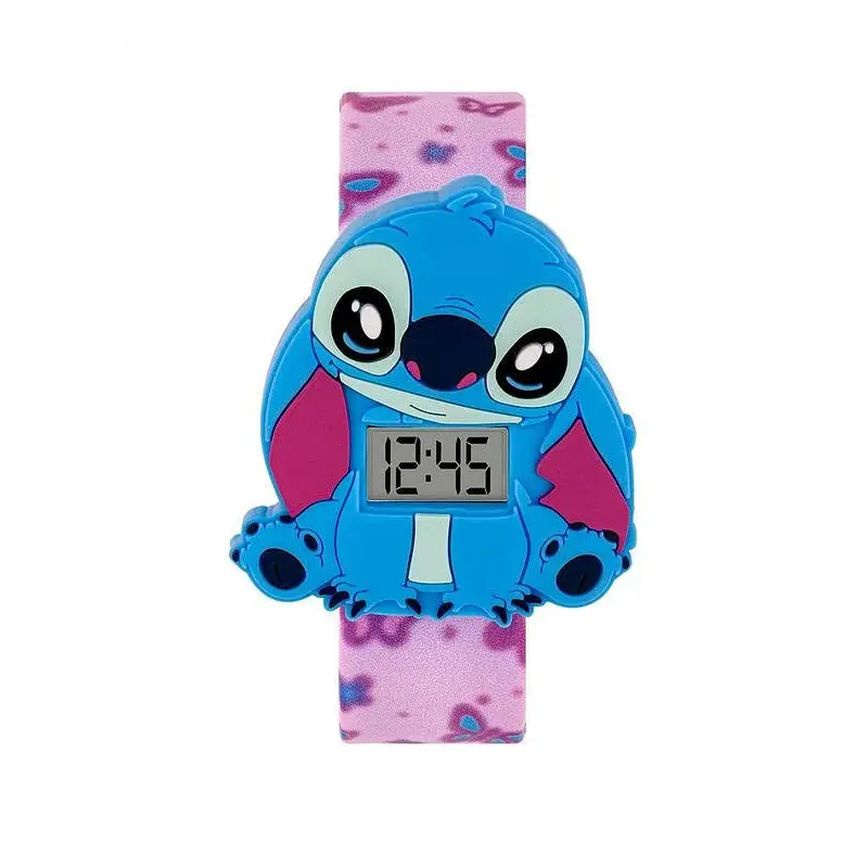 Stitch Digital Watch Pink Slapband