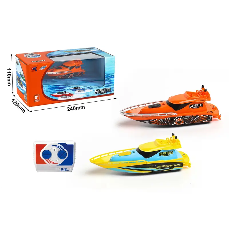 2.4ghz RC Remote Controlled Speedboat - Assorted