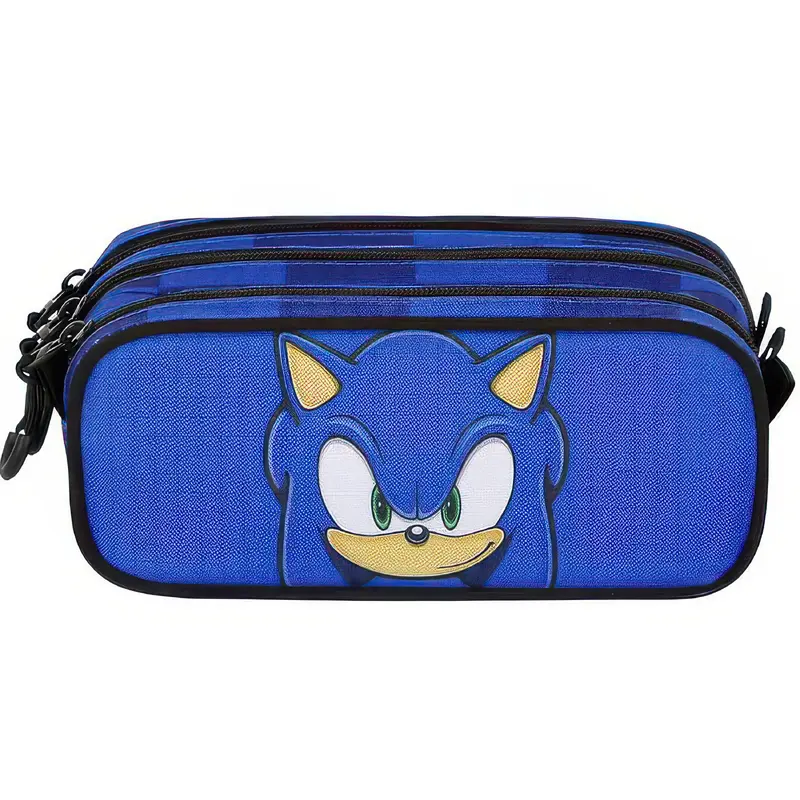 Sonic Sight-fan Trick School Pencil Case 2.2