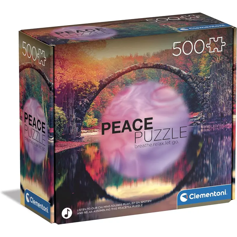 Clementoni Peace Jigsaw Puzzle with 500 Pieces