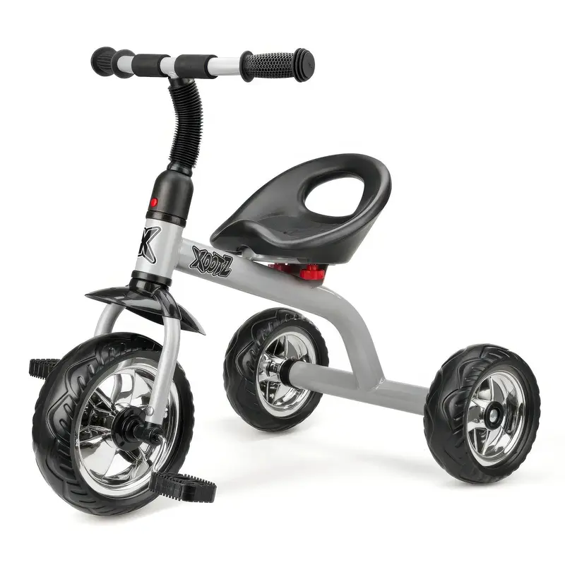 Xootz Trike Beginner Tricycle - Silver