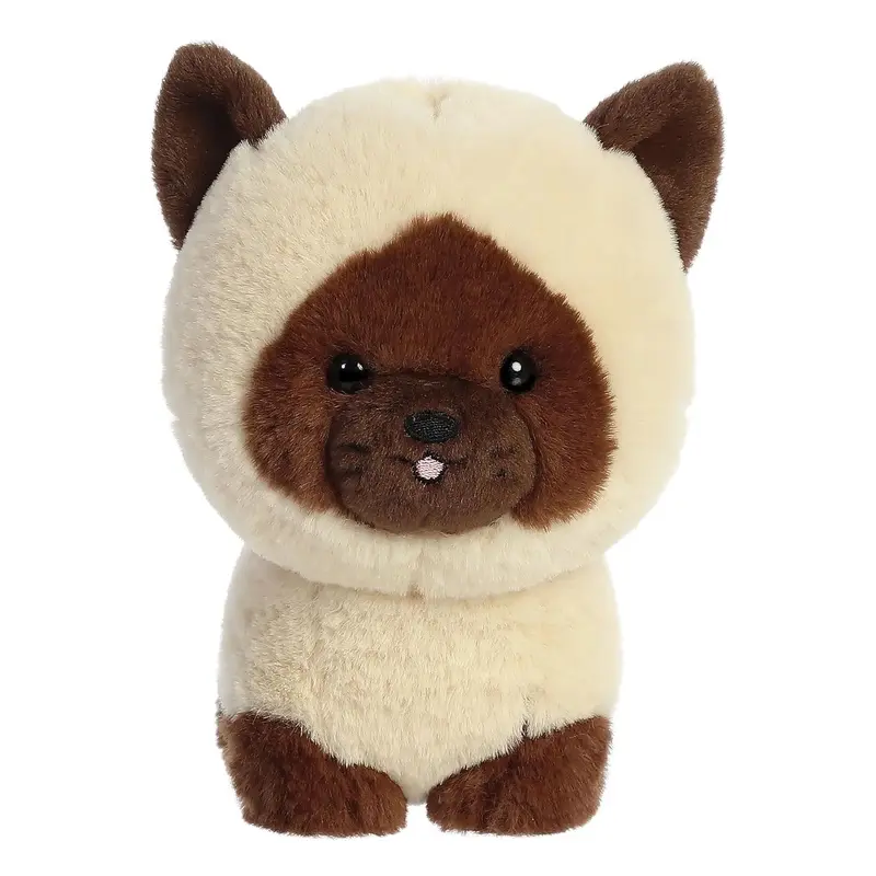 AURORA Teddy Pets Siamese Cat 17cm Plush Toy