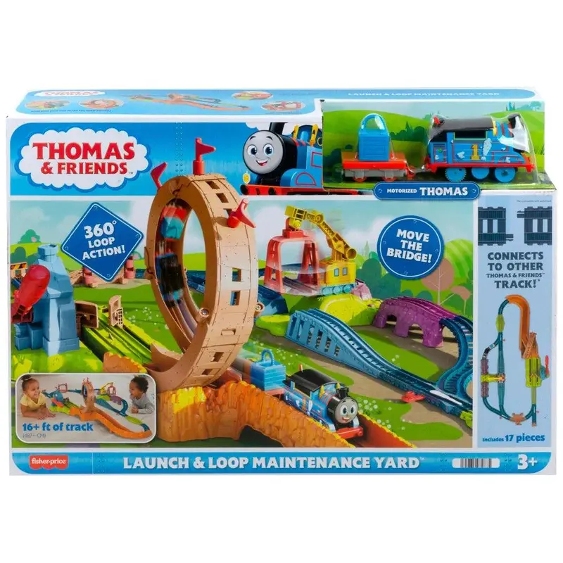 Thomas & Friends Launch & Loop Maintenance Yard Playset
