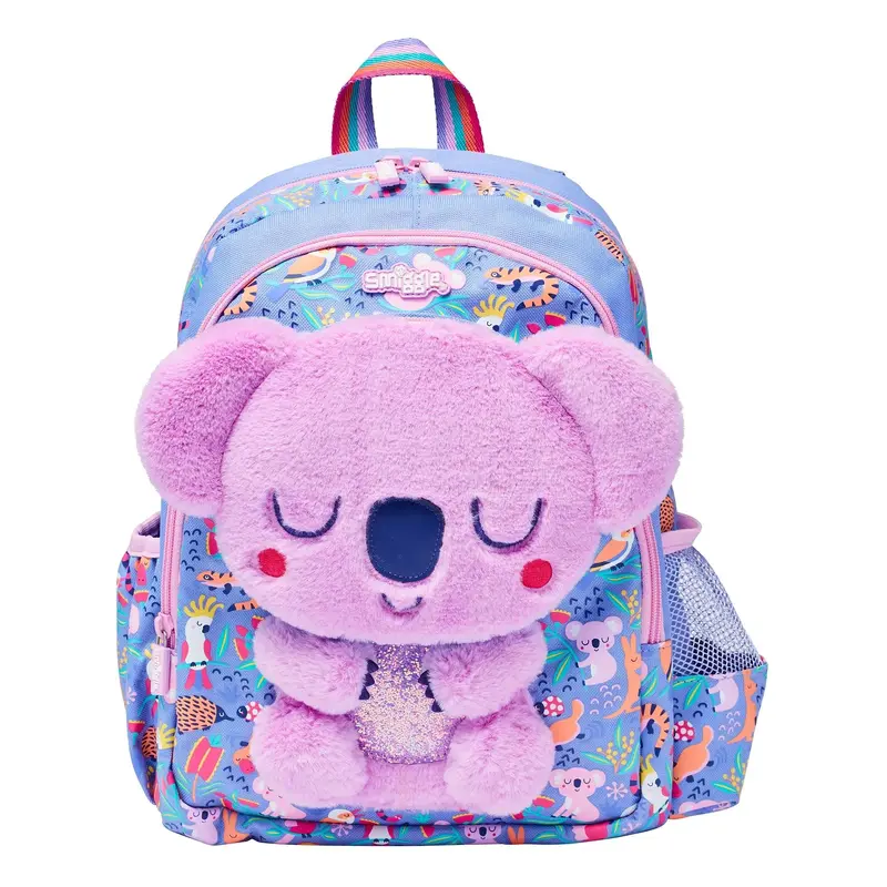Smiggle Animalia Junior Character Backpack - Lilac