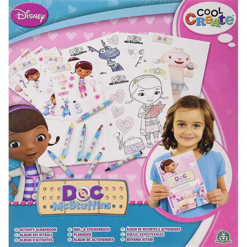 Doc Mcstuffins Activity Scrapbook