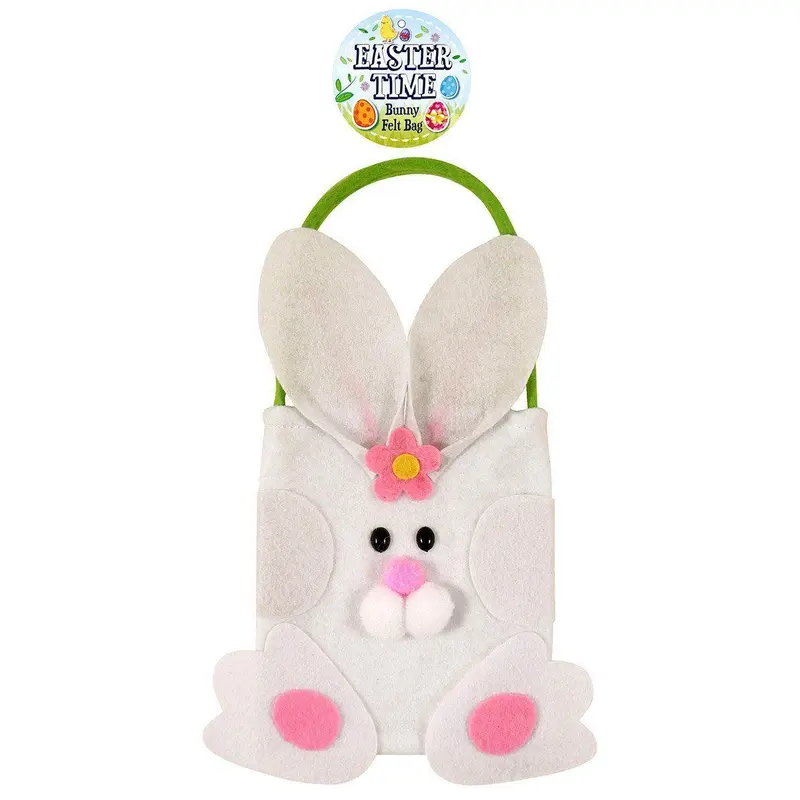 Easter Time Bunny Felt Bag
