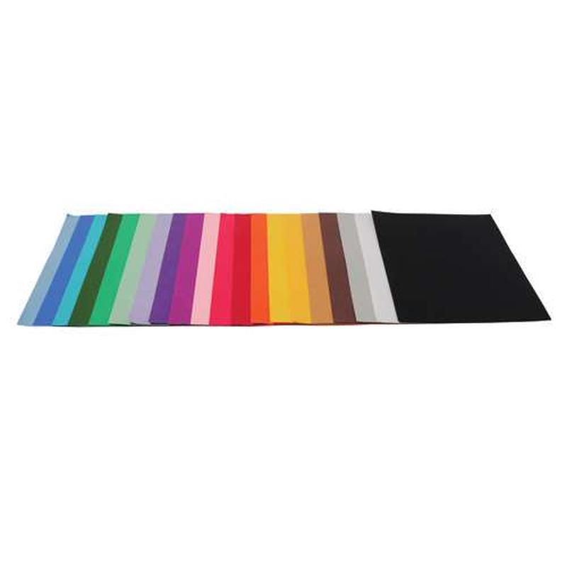 12\" x 18\" Assorted Colors Construction Paper