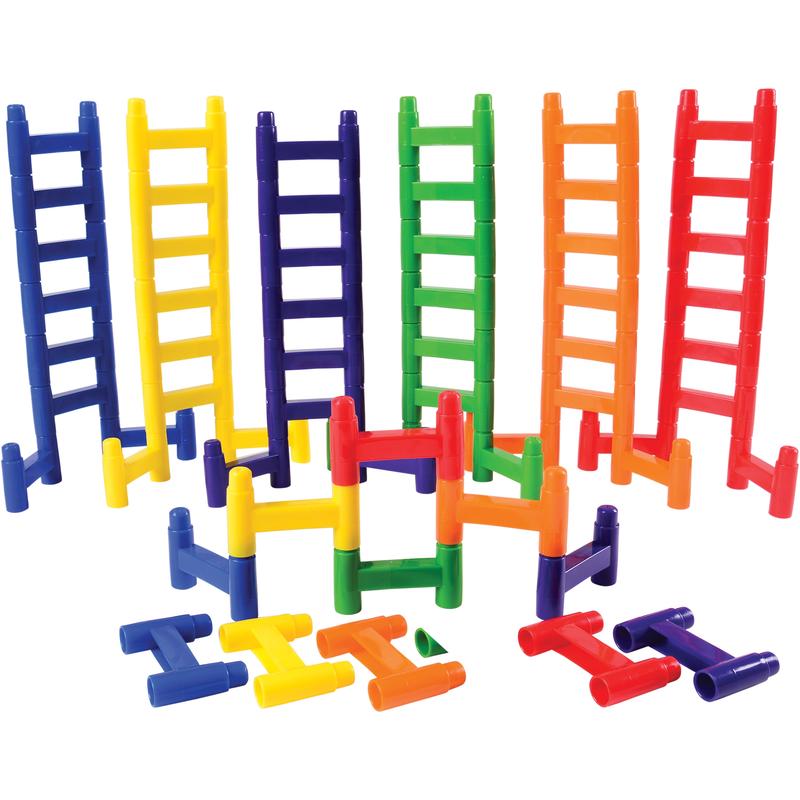Ladder Links | 60-Piece Colorful Building Set for Imaginative STEM Learning