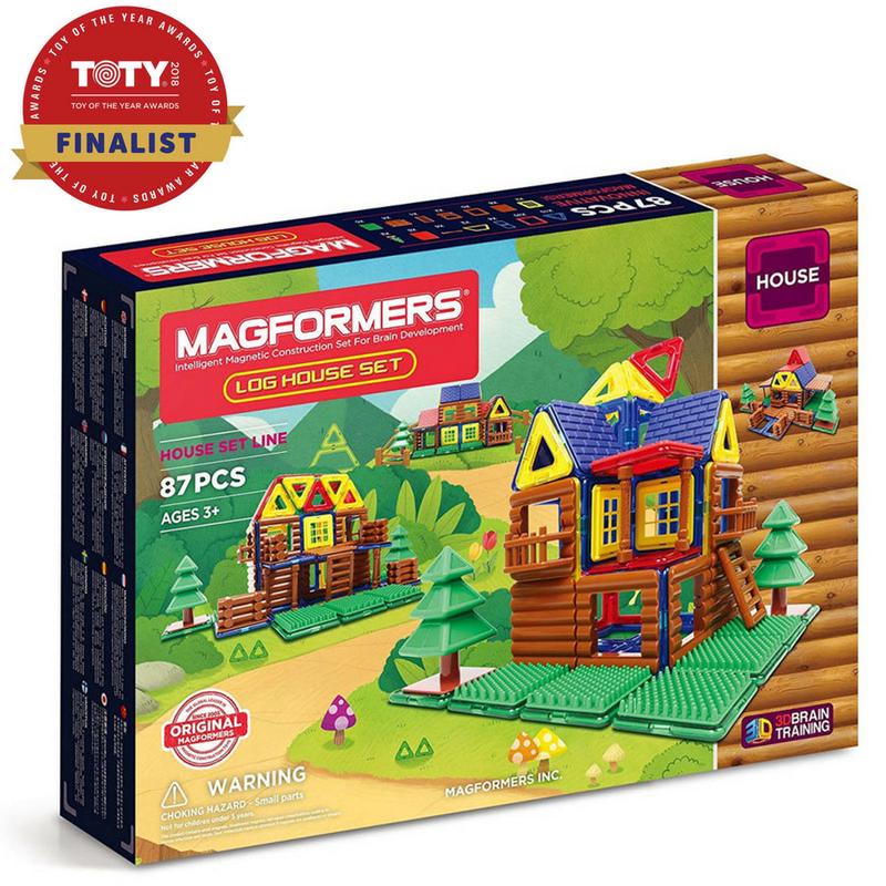 Magformers - Log House Set 87 Pieces