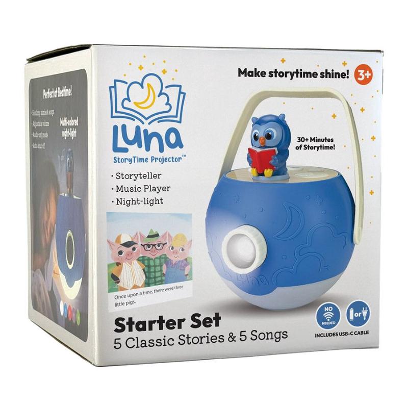 Cottage Door Press - Luna Storytime Projector Classic Stories with Owl