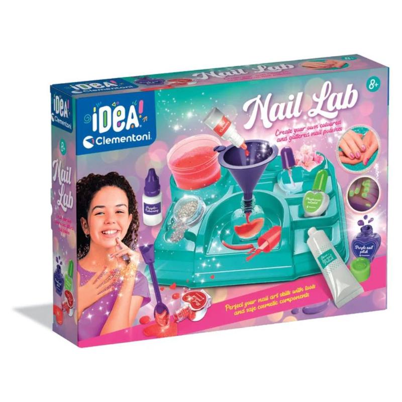 Clementoni - IDEA Nail Lab Science Kit