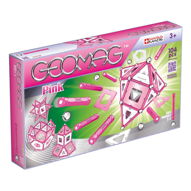 Geomag - Panels Pink 104 Pieces