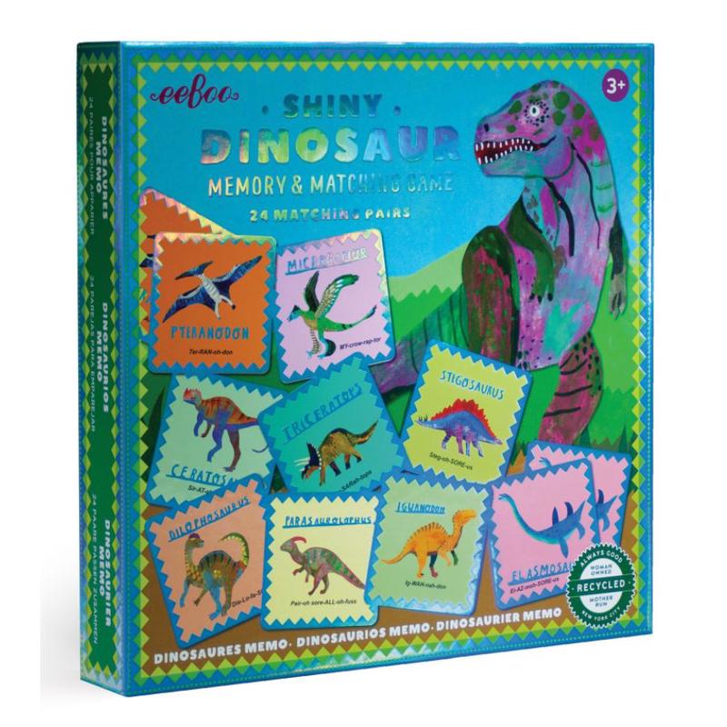 eeBoo - Shiny Dinosaur Memory & Match Game