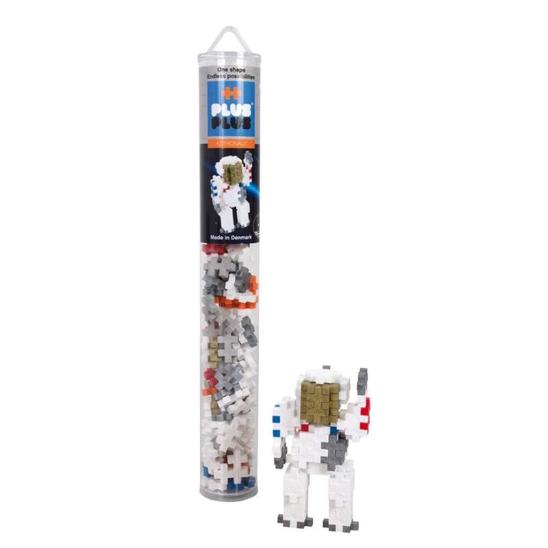 Plus-Plus - Astronaut Tube 100 Pieces | Creative Building Blocks