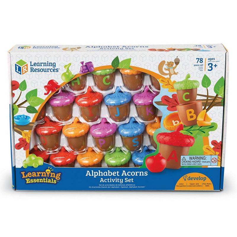 Learning Resources - Alphabet Acorns Activity Set