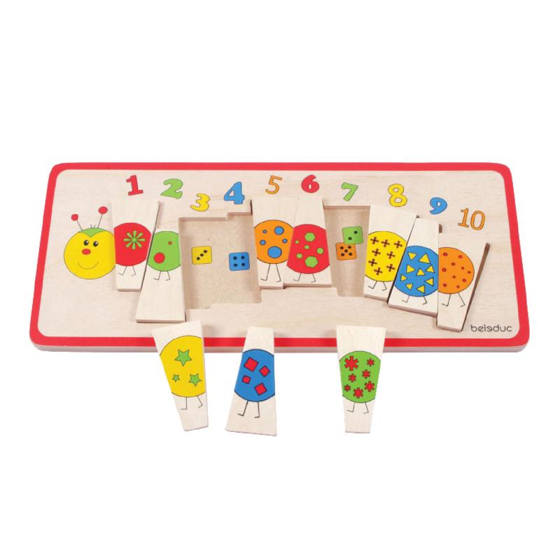 Beleduc - Caterpillar Matching Puzzle