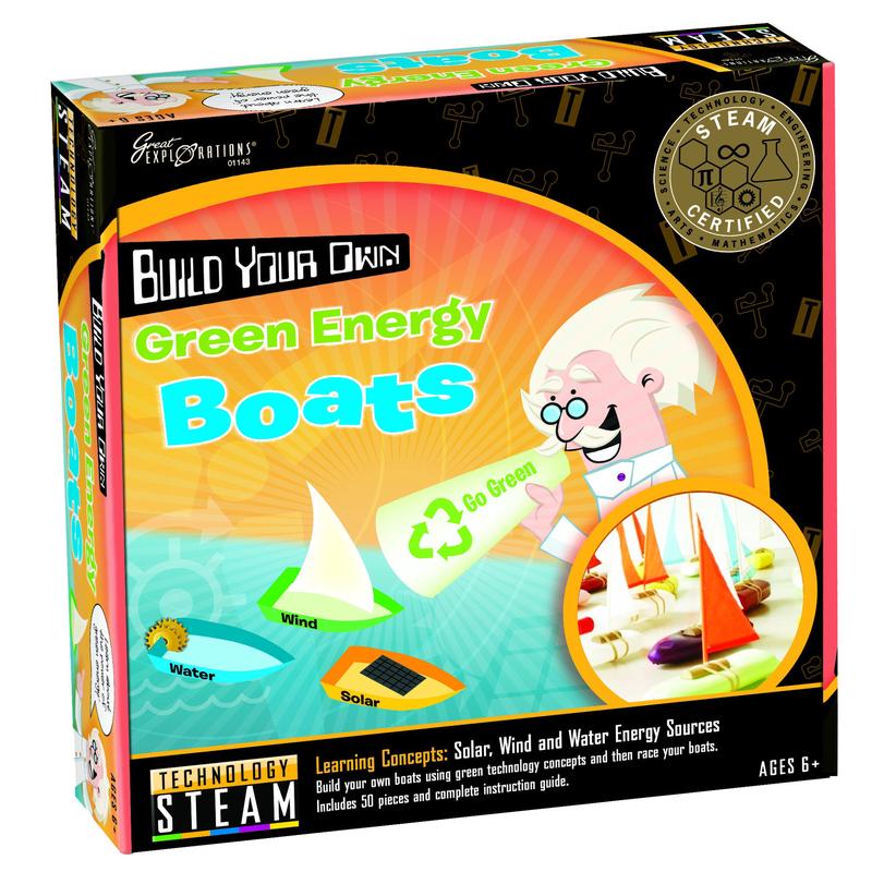 STEAM - Technology Build Your Own Green Energy Boats