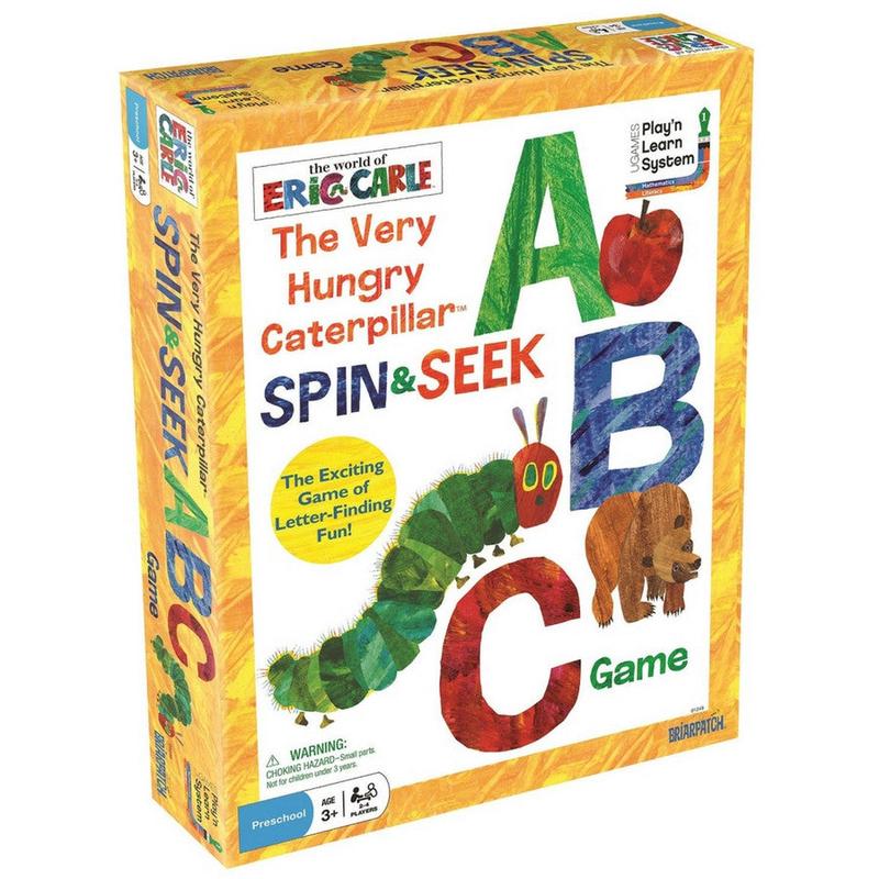 University Games - The Very Hungry Caterpillar Spin & Seek ABC Game