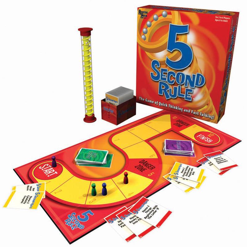 University Games - 5 Second Rule