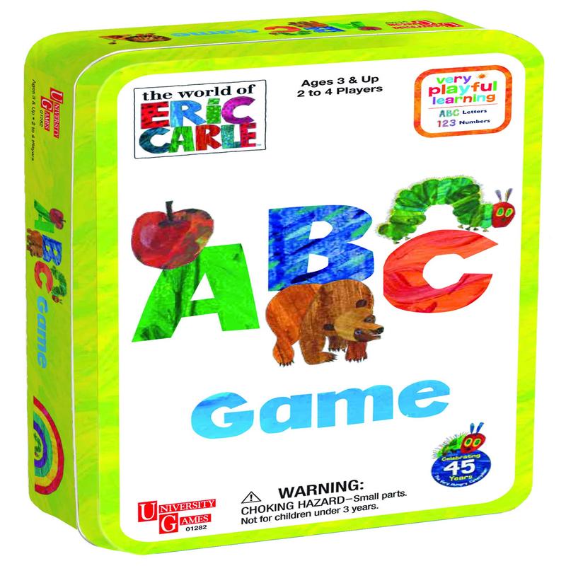 Eric Carle ABC Tin Game