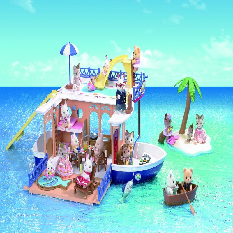Sylvanian Families - Seaside Cruiser Houseboat