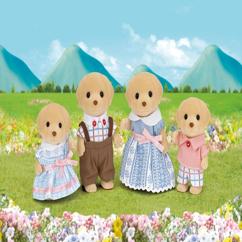 Sylvanian Families - Yellow Labrador Family
