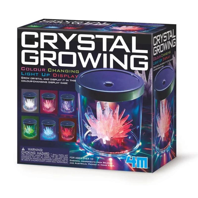 4M - Crystal Growing Colour Changing Display Case