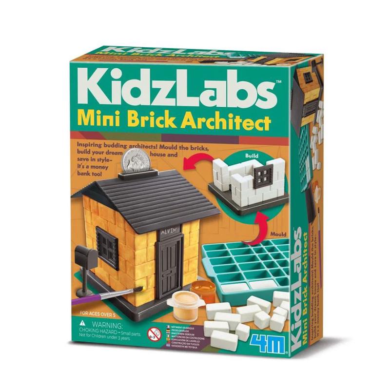 4M - KidzLabs Mini Brick Architect