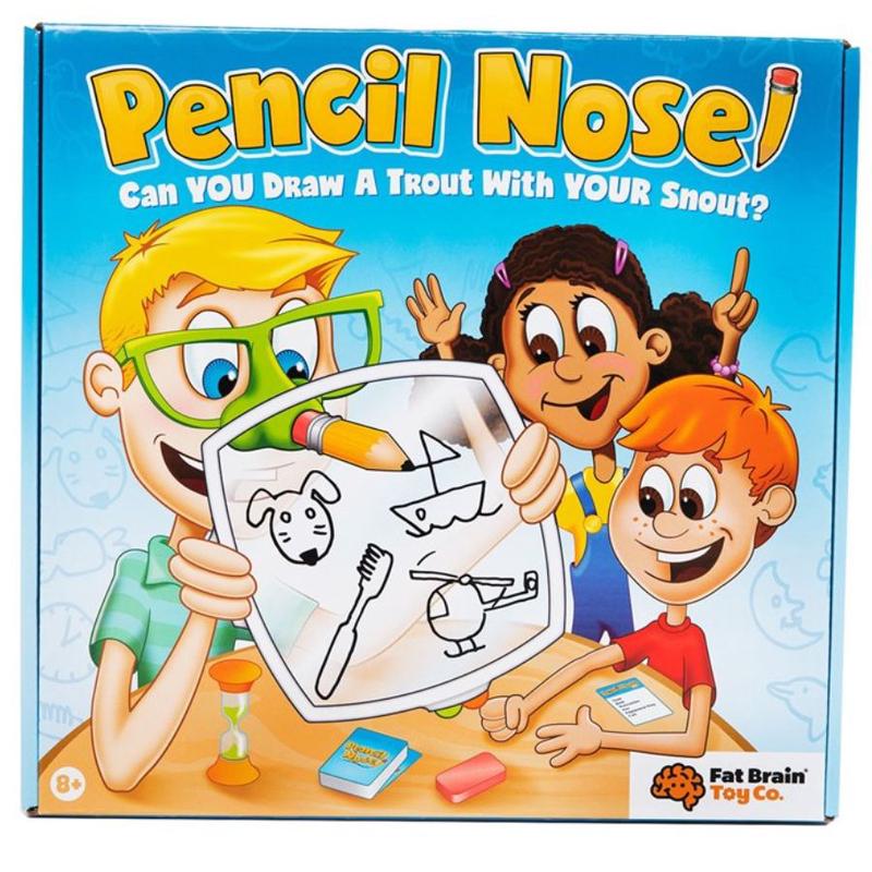 Fat Brain Toy Co - Pencil Nose Game
