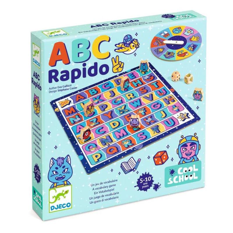Djeco - ABC Rapido Vocabulary Game