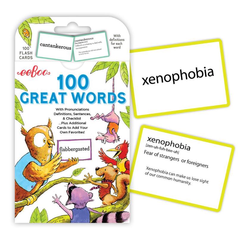 eeBoo - Flash Cards: 100 Great Words