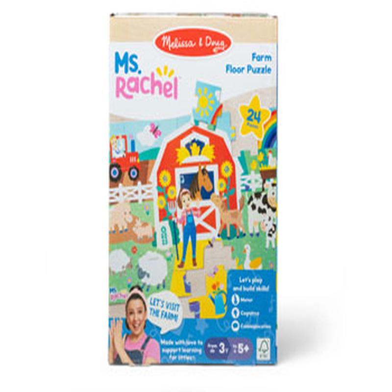Ms Rachel - Farm Floor Puzzle