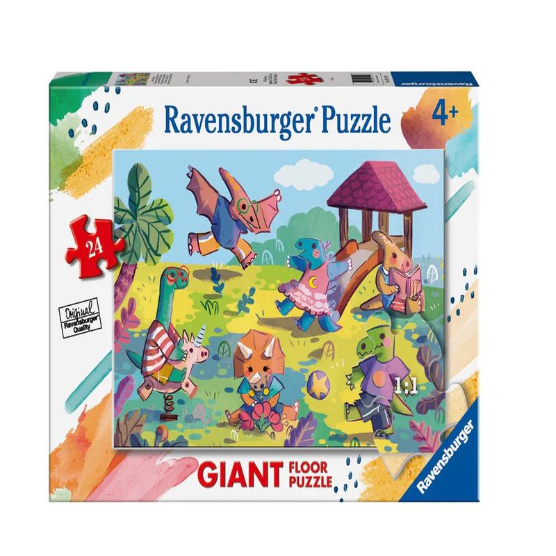 Ravensburger - 24pc Dinosaurs at Playground SuperSize Puzzle