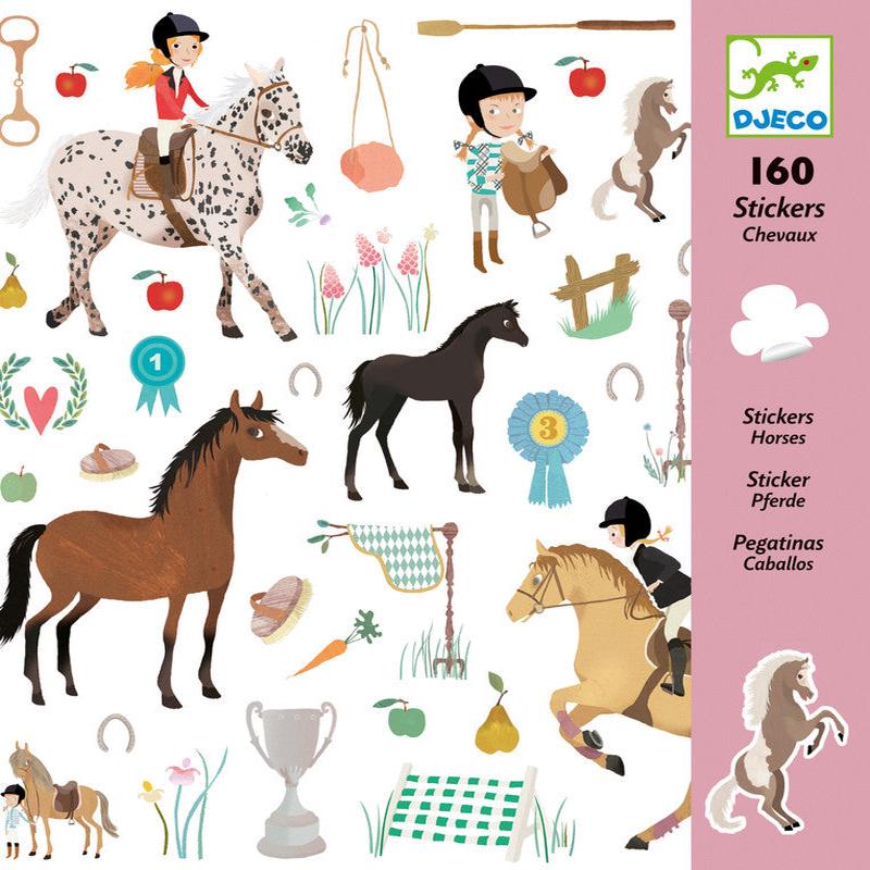 Djeco - Horse Stickers