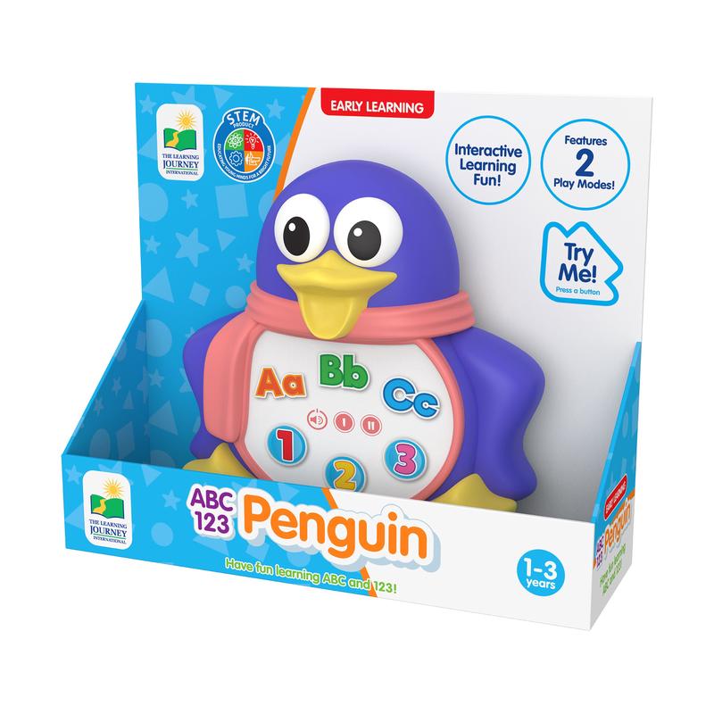 Early Learning ABC 123 Penguin - Interactive Educational Toy