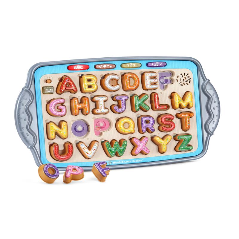 LeapFrog Match & Learn Cookies - Interactive Alphabet Learning Toy