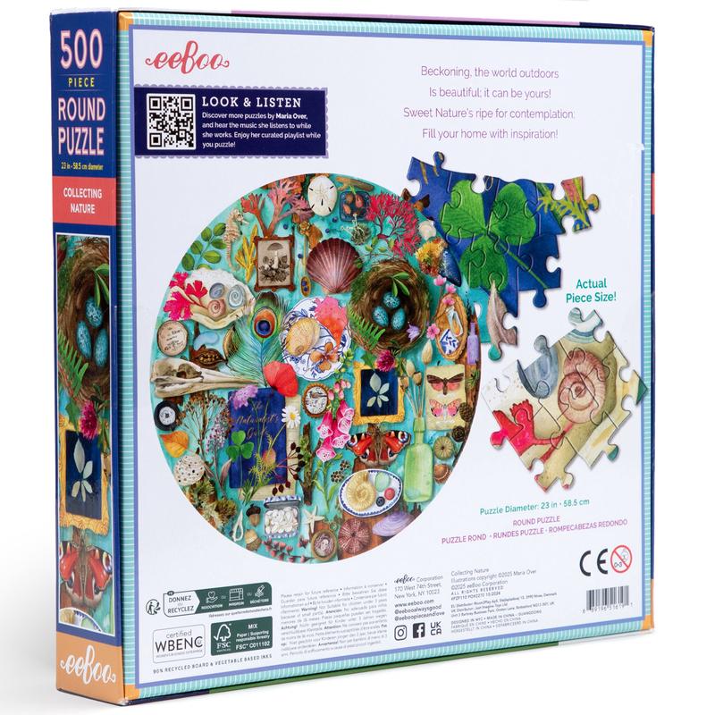 Piece&Love Collecting Nature Jigsaw Puzzle - 500 pc