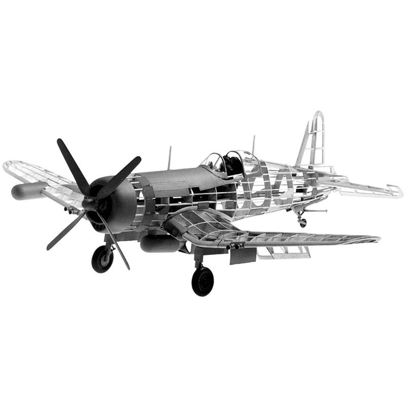 Guillow\'s Vought F4U-4 Corsair 1/16 Scale Model Kit