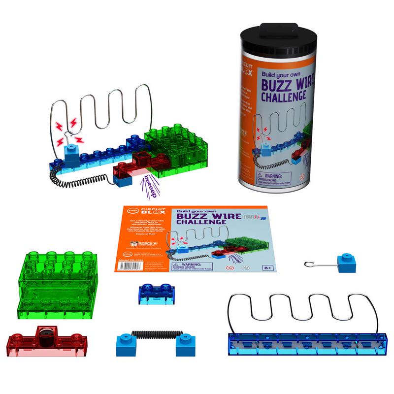E-Blox Circuit Blox Buzzwire Challenge - Interactive STEM Wire Maze Kit for Kids Age 8+
