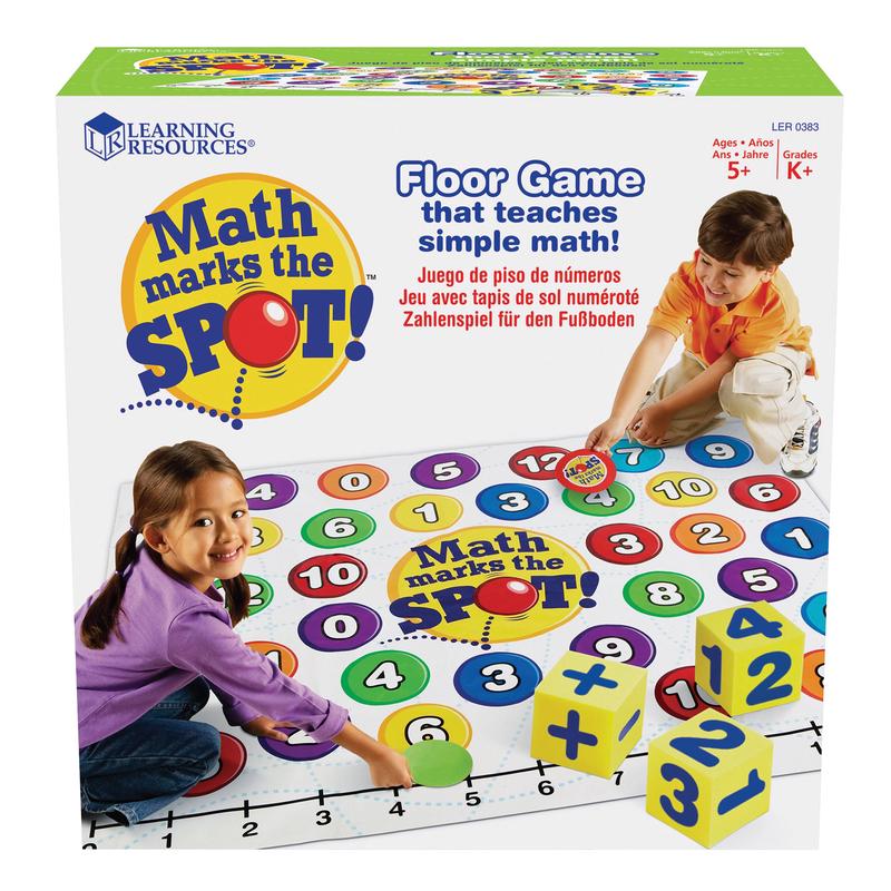 Learning Resources Math Marks the Spot - Interactive Math Game
