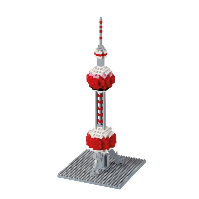 Brixies 312-Piece Pearl of Orient Tower - Architecture Building Set