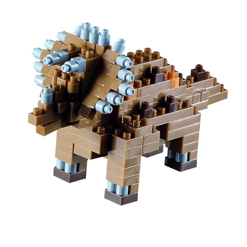 Brixies 153-Piece Triceratops Building Block Set