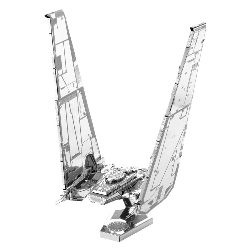 Star Wars Kylo Ren\'s Command Shuttle Metal Earth 3D Model Kit