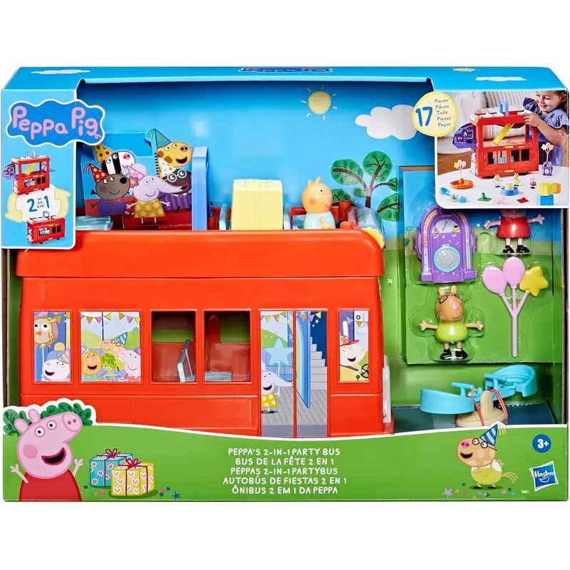 Peppa Pig & Friends Party Bus
