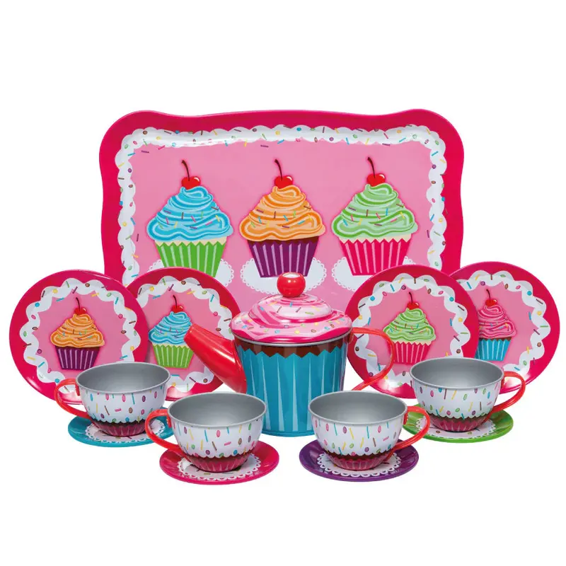 *Cupcake Tin Tea Set